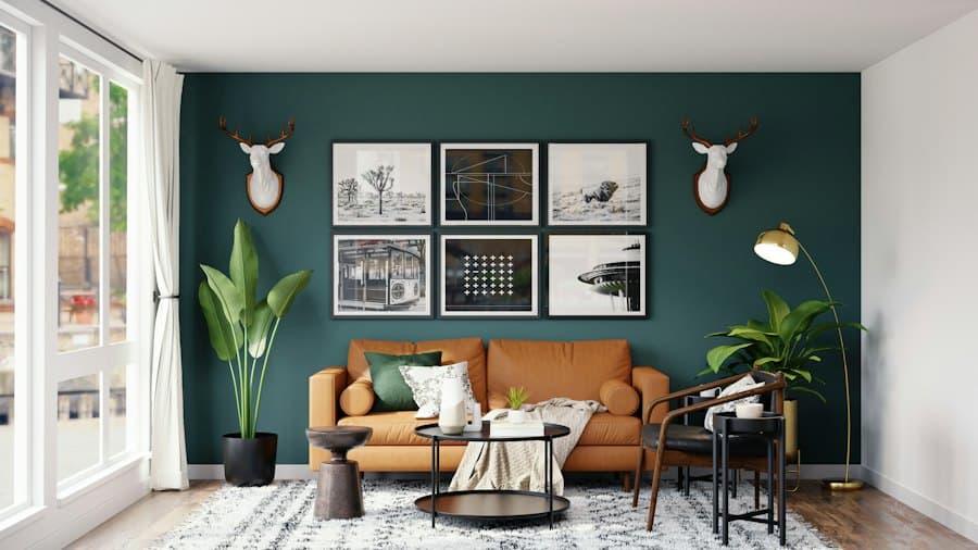 Temizlik sonrası toparlanmış, düzenli bir oturma odası